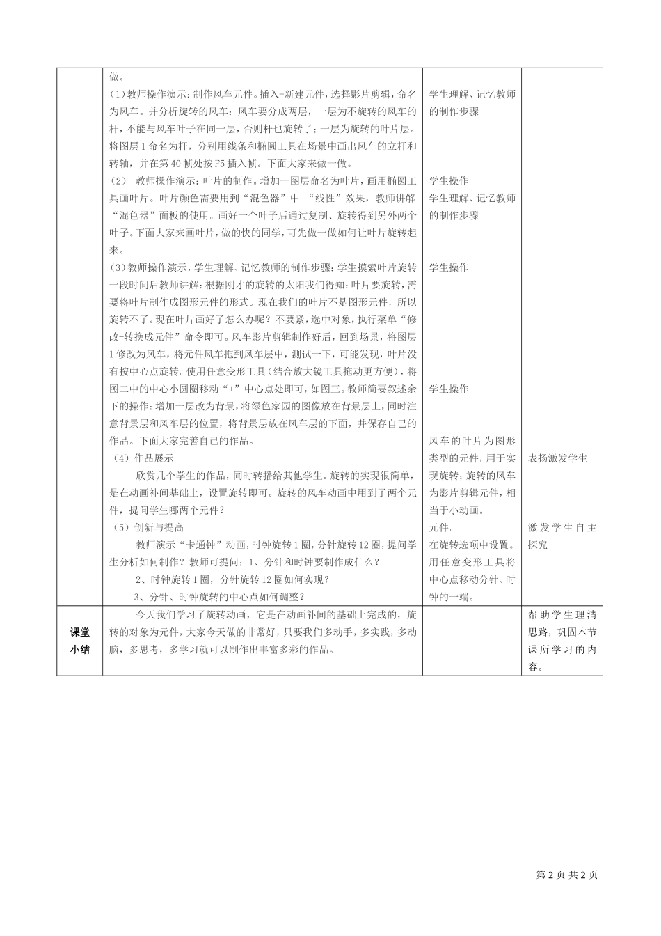 04-制作动画-“旋转的风车”_第2页