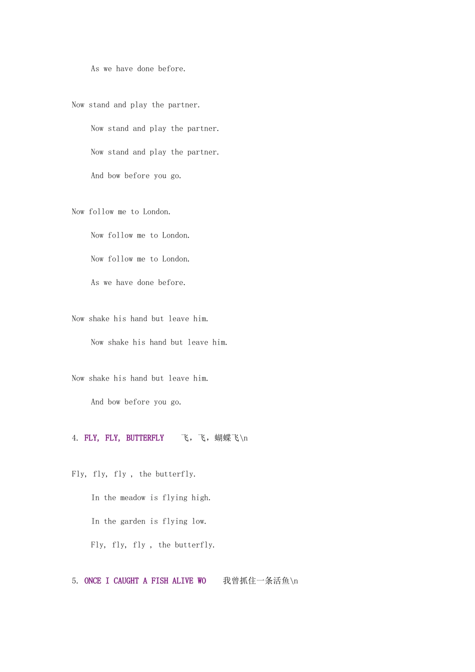 45首英文儿歌_第2页