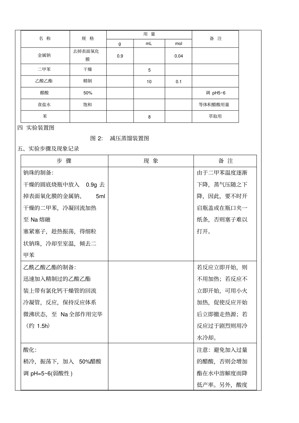 乙酰乙酸乙酯的制备_第2页