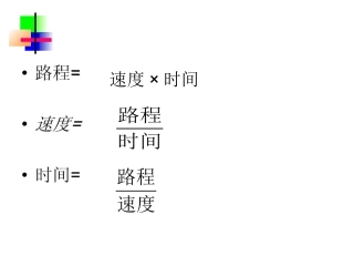 3.4一元一次方程--行程问题