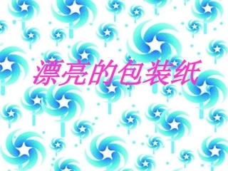 《漂亮的包装纸》课件4