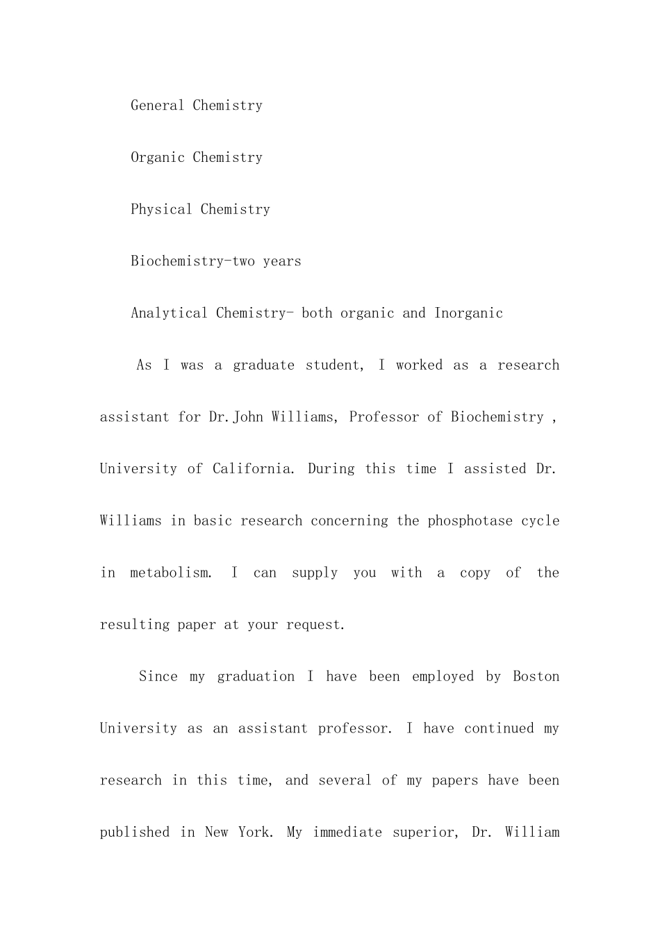 中英文自荐信汇总5篇_第2页