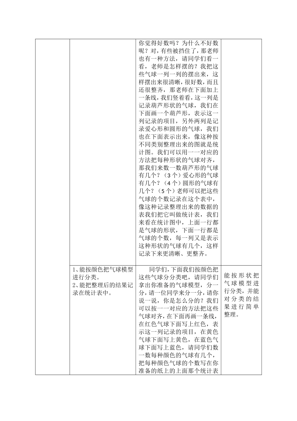 小学数学人教2011课标版一年级分类与整理-(2)_第3页