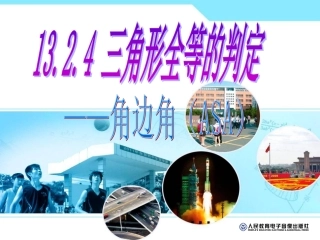 132三角形全等三角形的判定(第四课时)