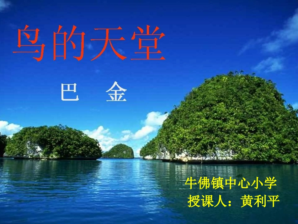 12鸟的天堂_第1页