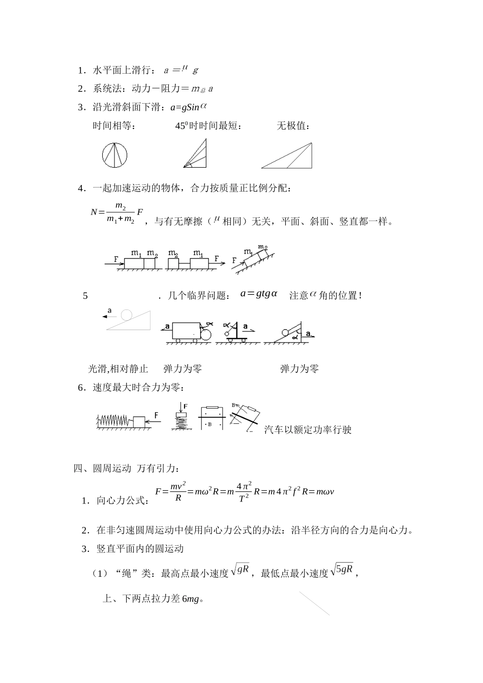 高考物理“二级结论”集_第3页