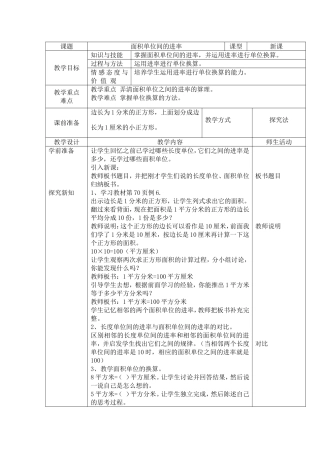 面积单位间的进率 (3)