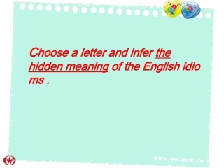 阅读理解专题--推理判断题练习