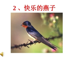 02快乐的燕子