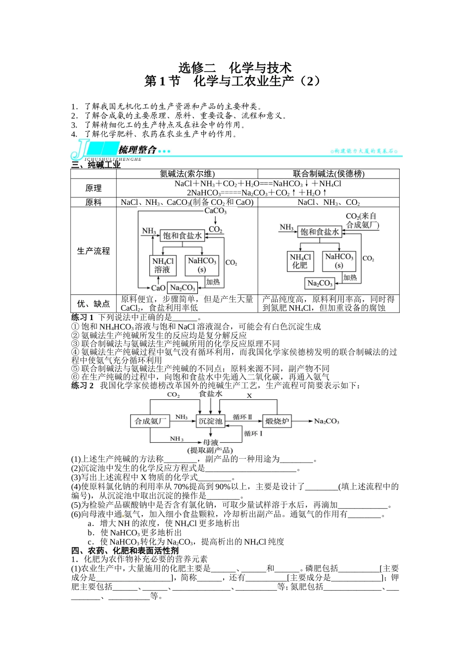 选修二化学与技术1(袁华)_第1页