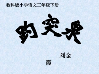 趵突泉PPT课件