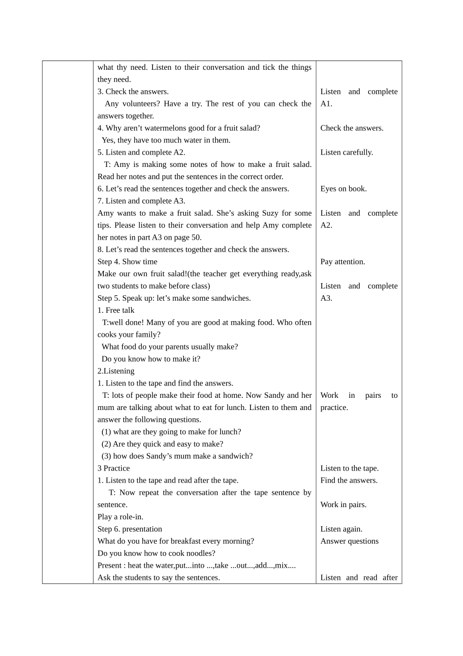 谢海芳8上Unit4教案_第2页