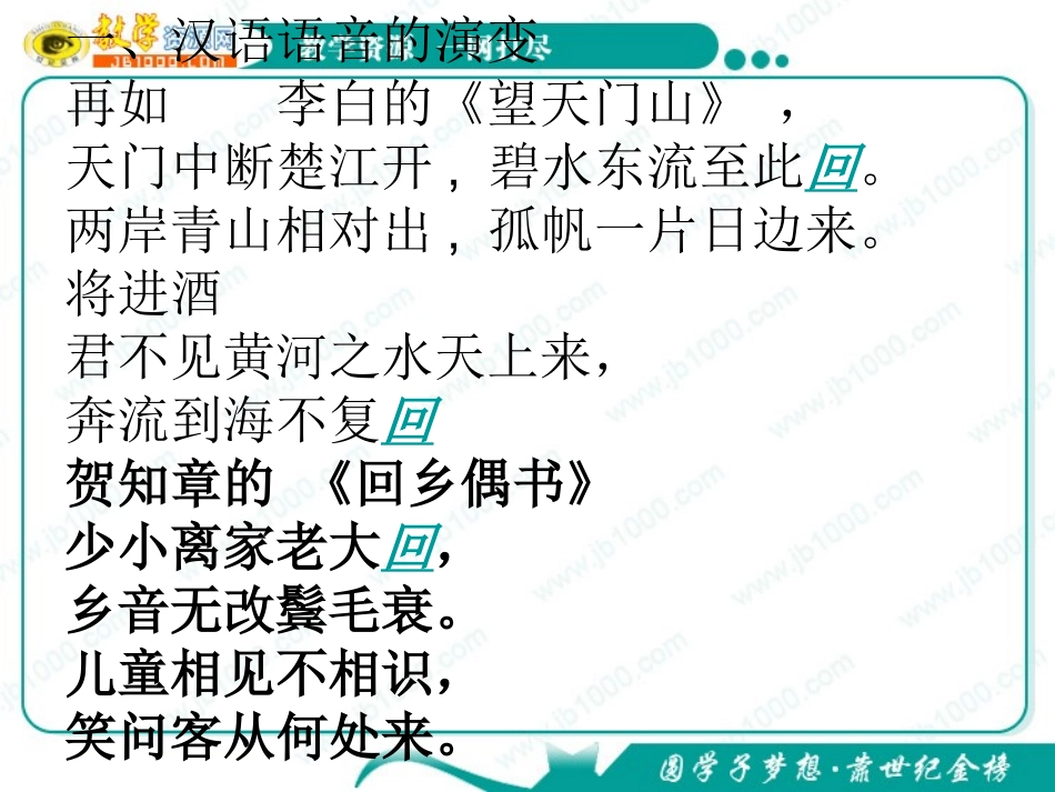 语文：12《古今言殊—汉语的昨天和今天》课件(1)(新人教版选修《语言文字应用》)_第2页