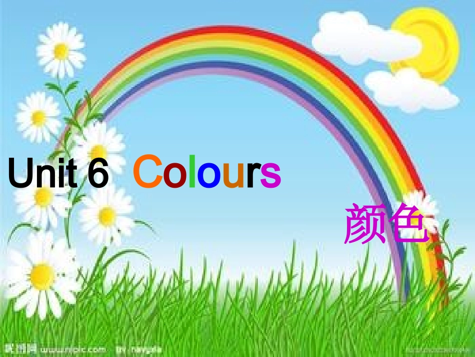 译林起点英语三上UNIT6Colours (2)_第1页