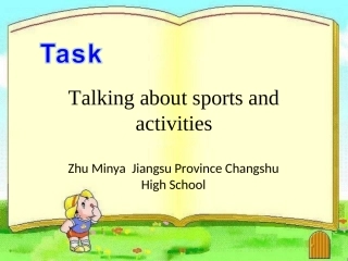 译林牛津版模块4+Unit+2+Task+同课异构+（市级展示课）常熟中学+朱敏亚