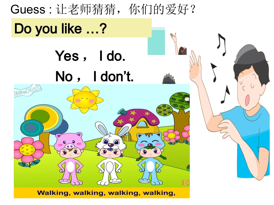 译林小学英语5上U4Period3（Cartoon+Song）_第2页