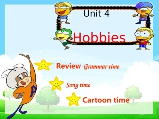 译林小学英语5上U4Period3（Cartoon+Song）