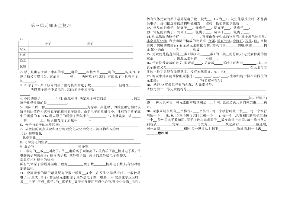 第三单元知识点填空题_第1页