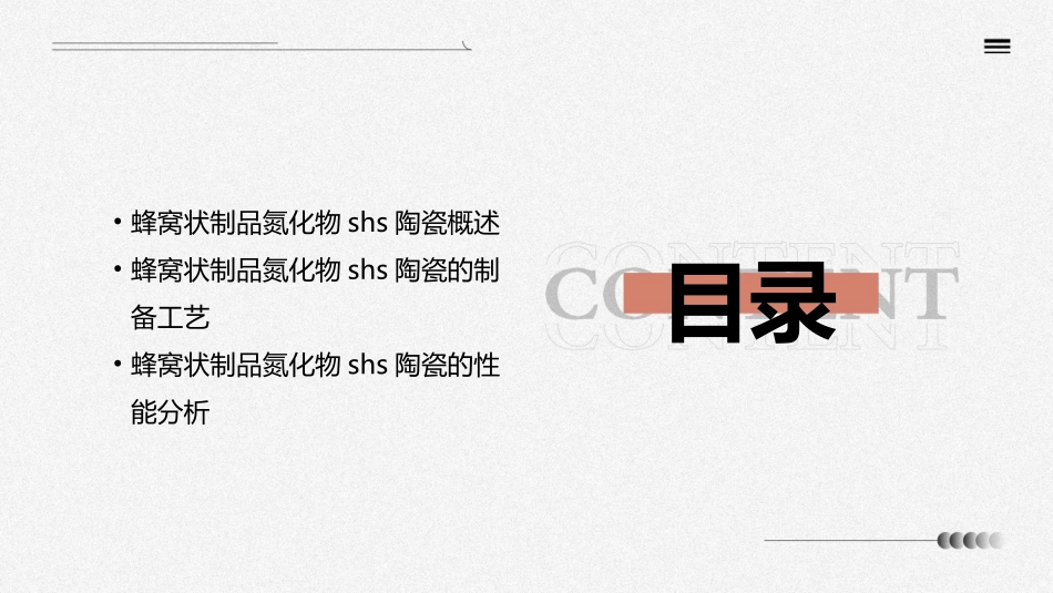 蜂窝状制品氮化物SHS陶瓷课件_第2页