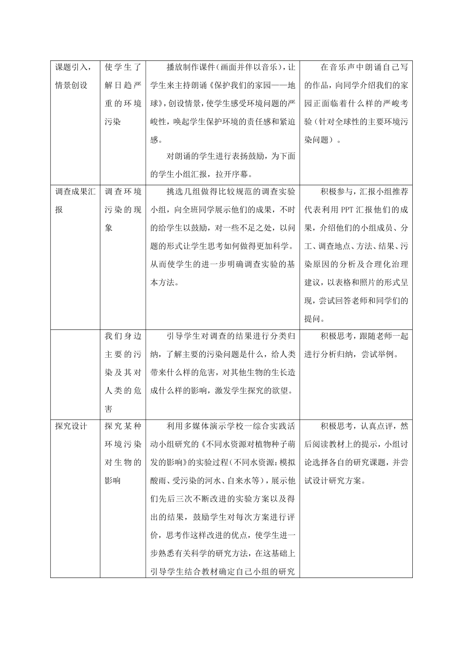 《第1节-人口增长对生态环境的影响》教案2_第2页