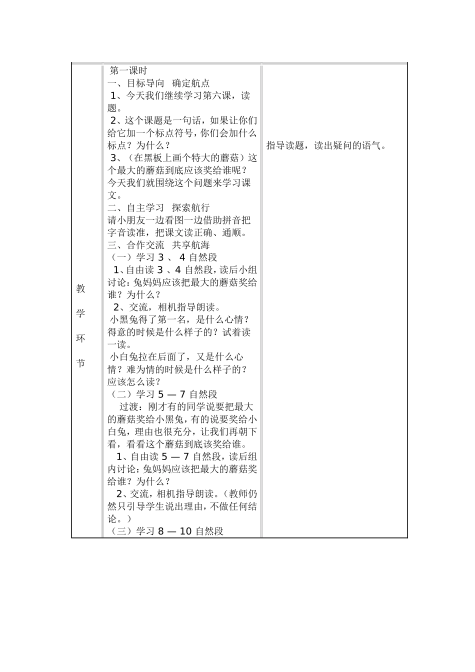 蘑菇该奖给谁教学设计_第2页