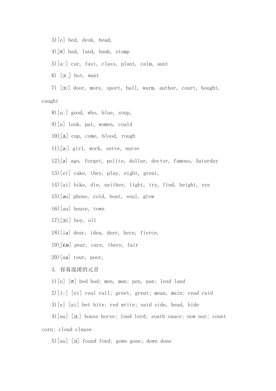 英语语音基础知识_第2页