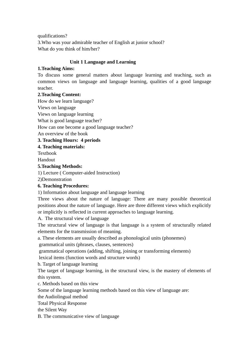 英语教学法教程教案_第3页