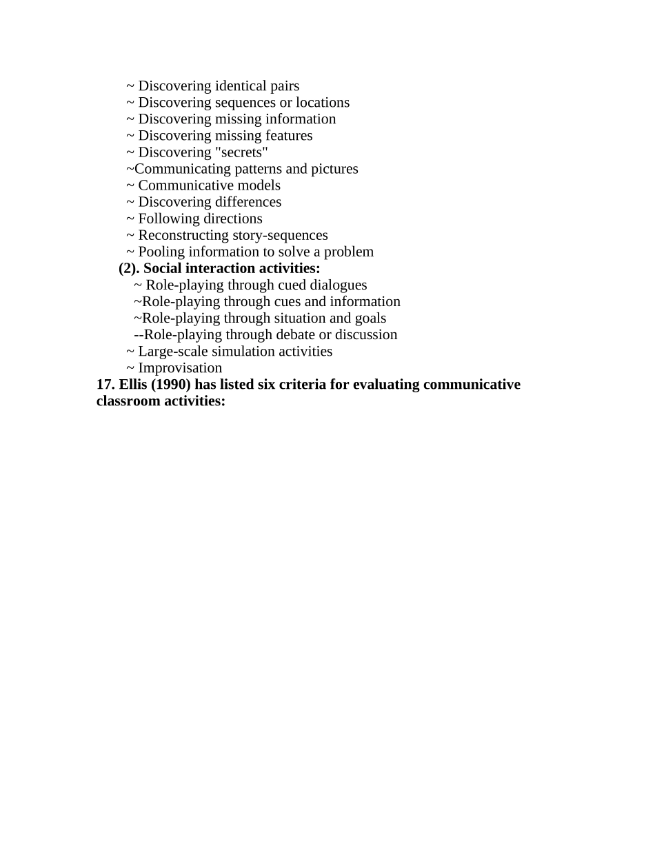 英语教学法复习提纲Unit2_第2页