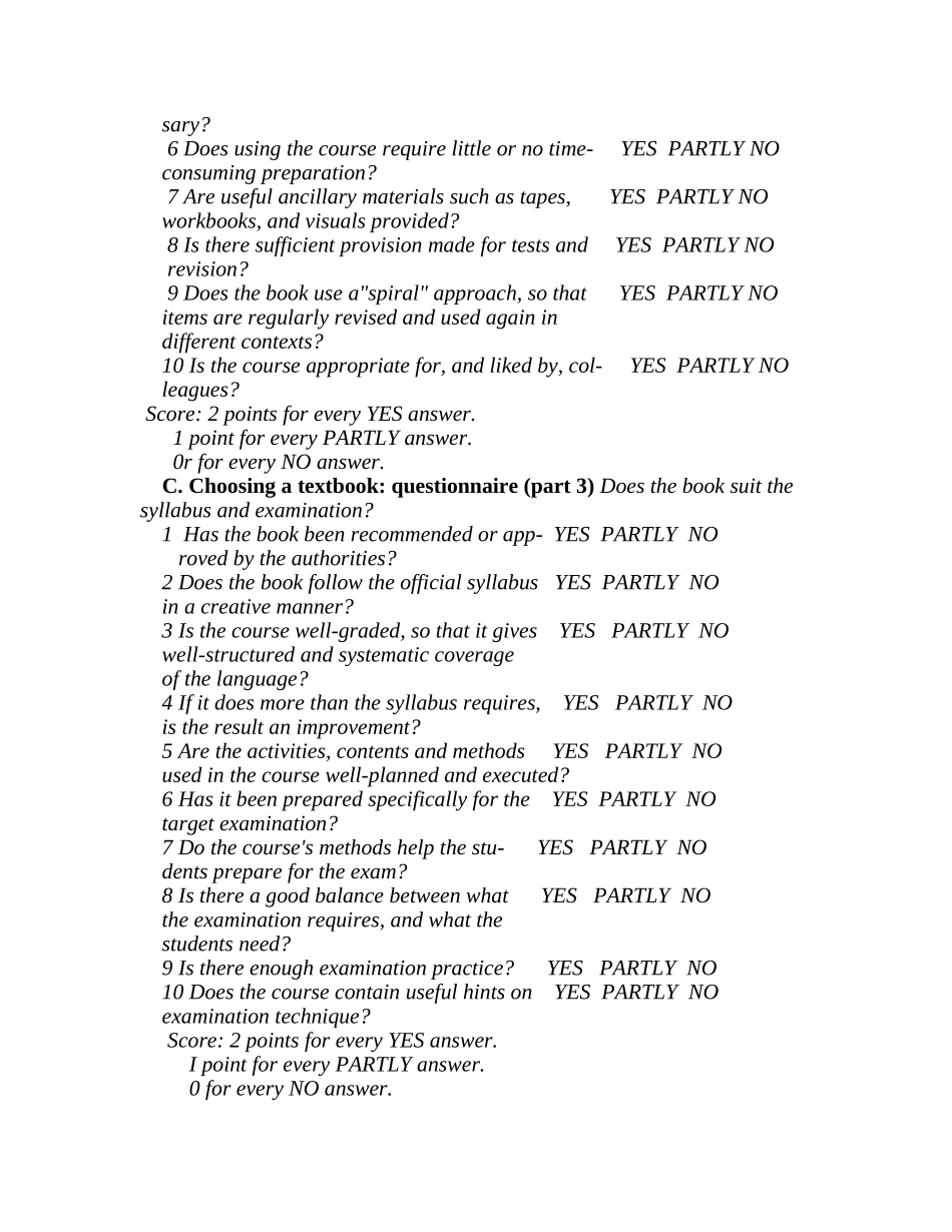 英语教学法复习提纲Unit14_第3页