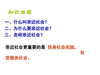 苏教版九年级第一单元第1课第四框自觉服务社会（共25张PPT）[1]