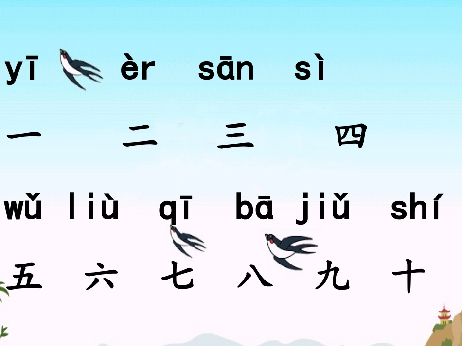 苏教版一年级上册识字1（课件）_第3页