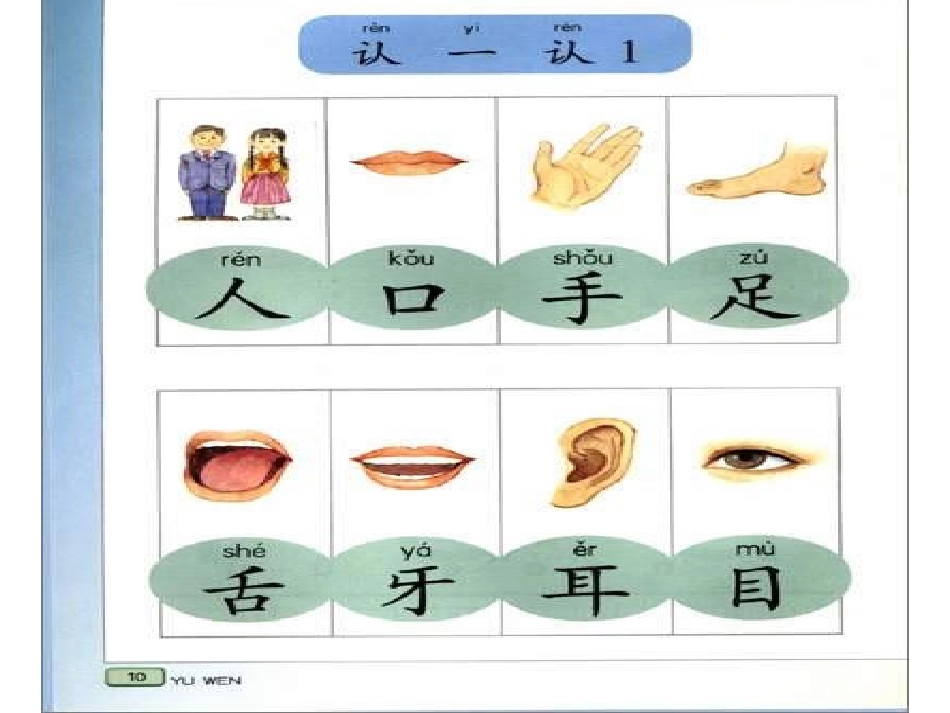 苏教版一上语文认一认1课件(新_第2页