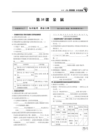 中考科学 听课篇35(pdf) 浙教版试卷