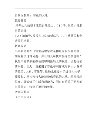 自制玩教具 (2)