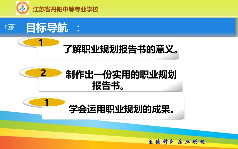 职业生涯规划第九章_第3页