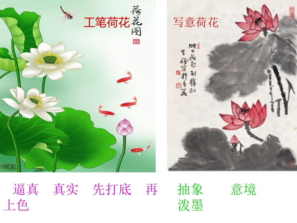 美术写意花卉_第1页