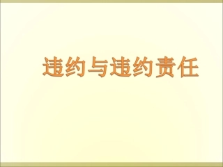 4-违约与违约责任