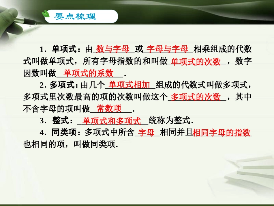 第02讲整式及其运算_第2页