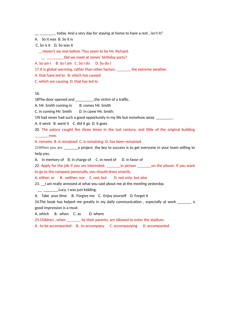 Module3unit3错题及重点题_第2页