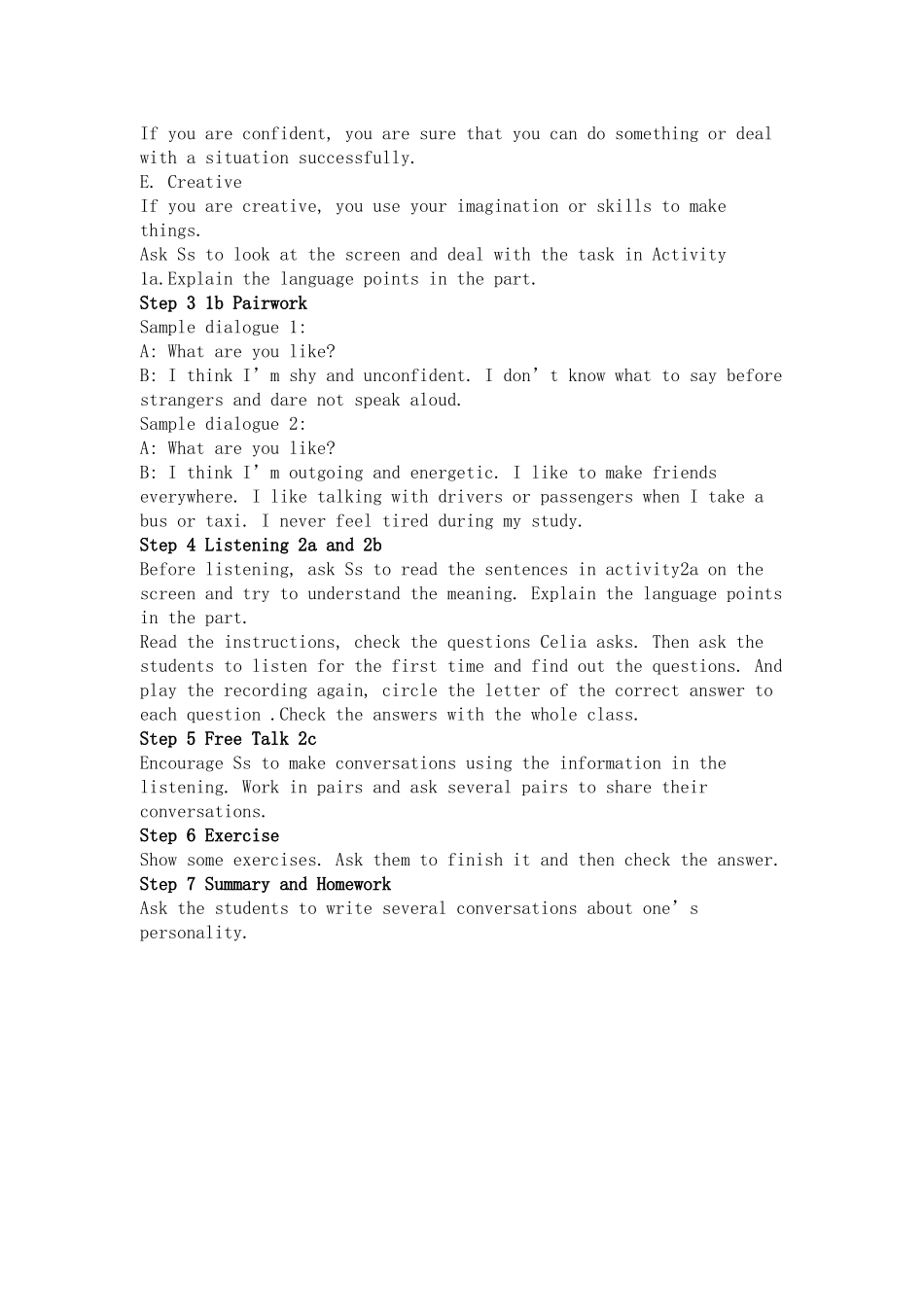 Unit-4-What-would-you-do教案_第2页