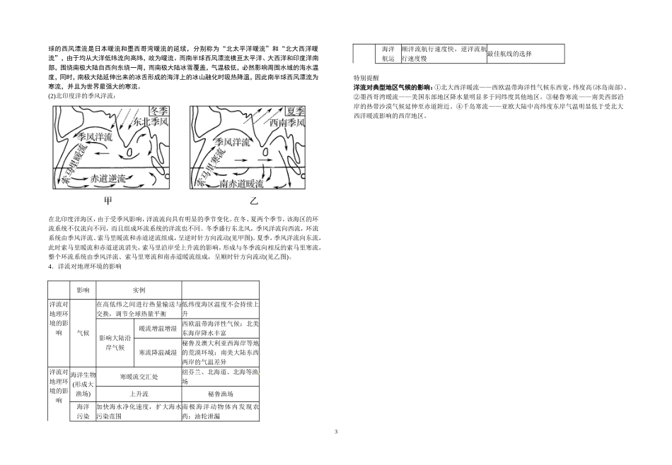 课题水循环、洋流_第3页