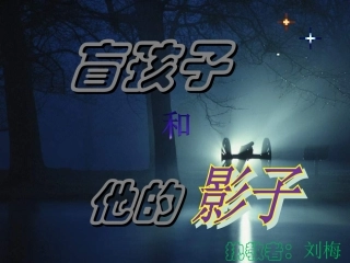28、盲孩子和他的影子