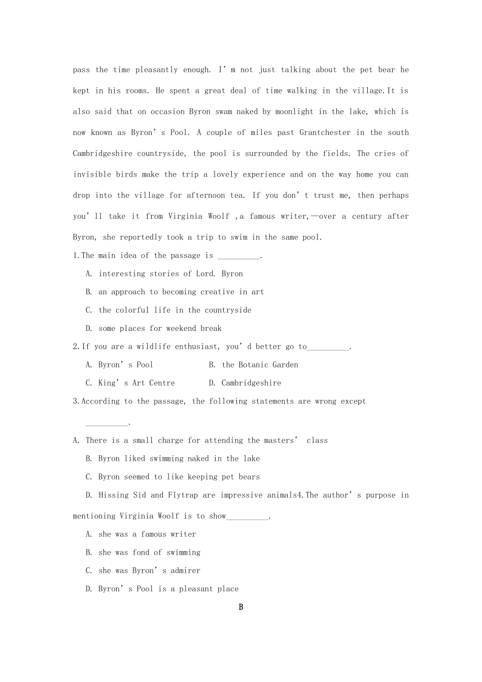 内蒙古北重三中 高二英语下学期期中试题_第2页