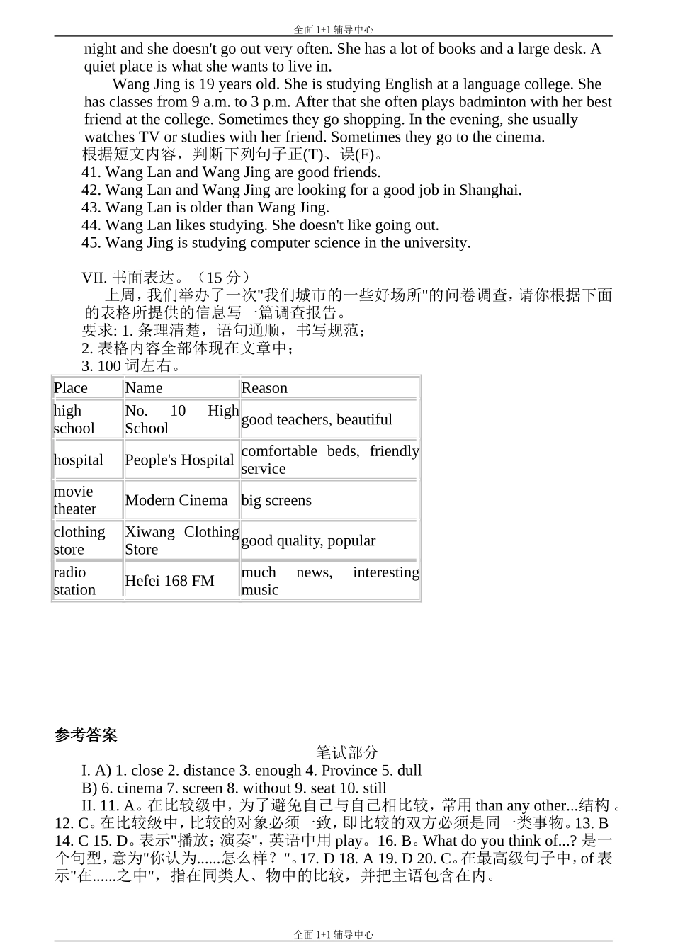 What’s-the-best-radio-station同步练习_第3页