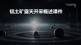 铝土矿露天开采概述课件