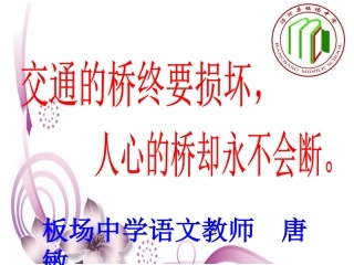 八上《中国石拱桥》