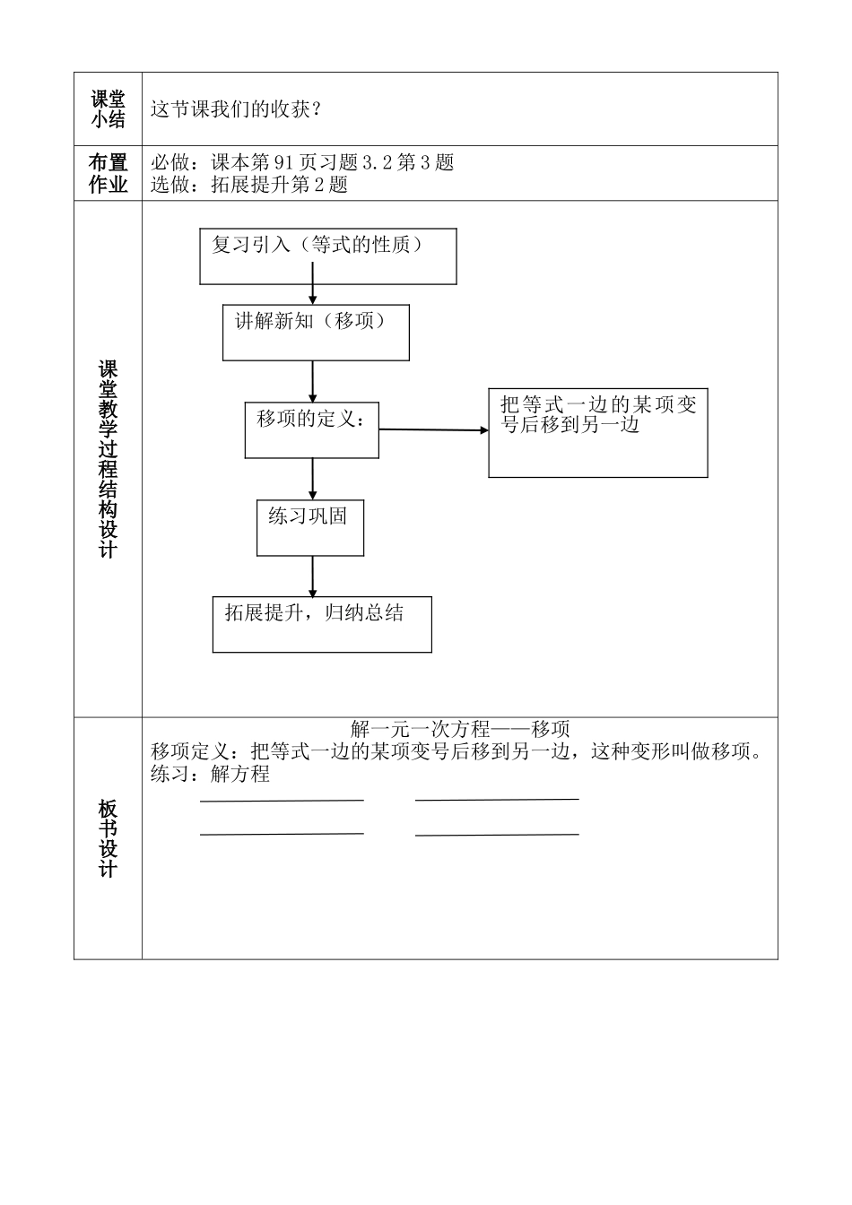 求解一元一次方程——移项_第3页