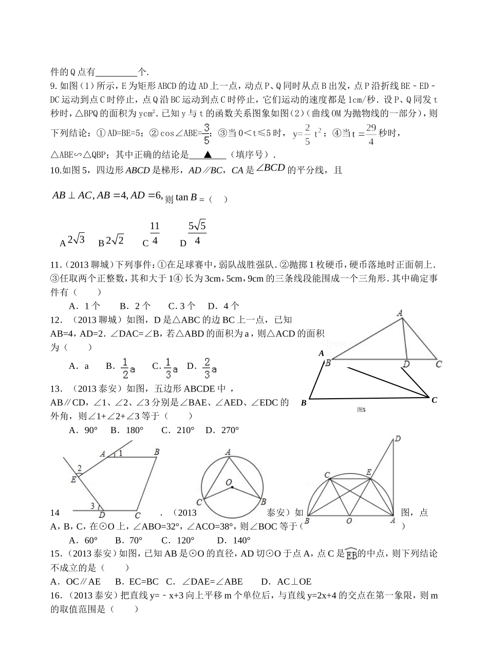 填空选择专题_第2页