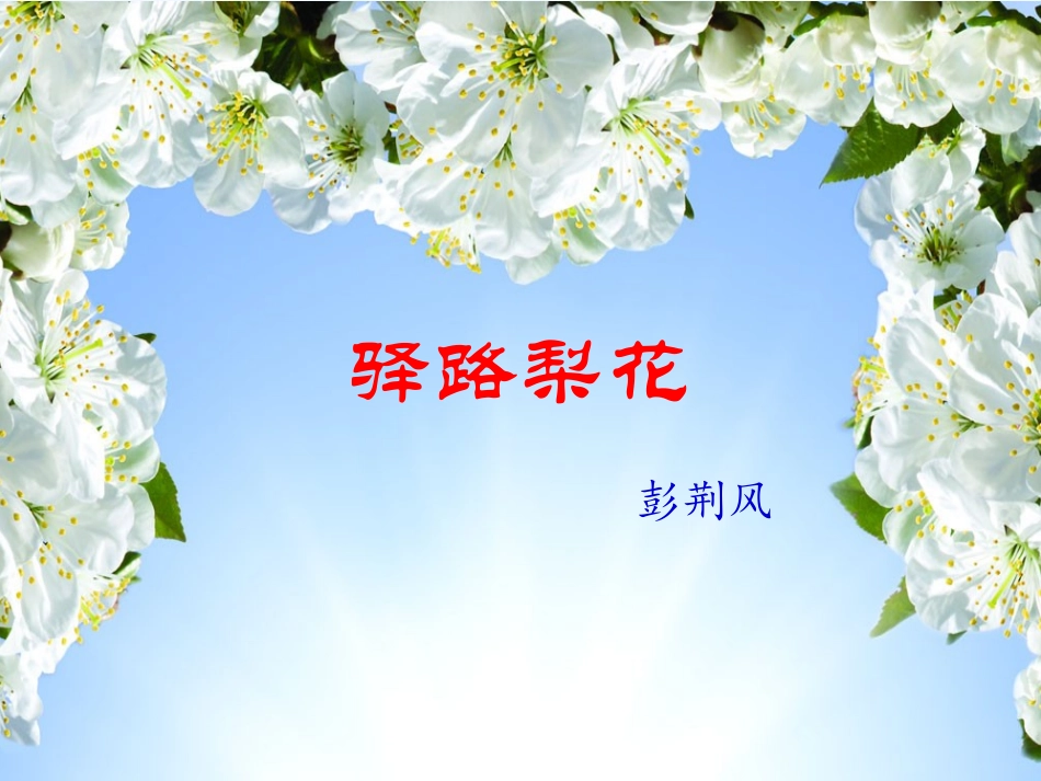 (部编)初中语文人教2011课标版七年级下册驿路梨花课件-(14)_第3页