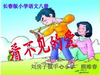 长春版小学语文八册《看不见的爱》